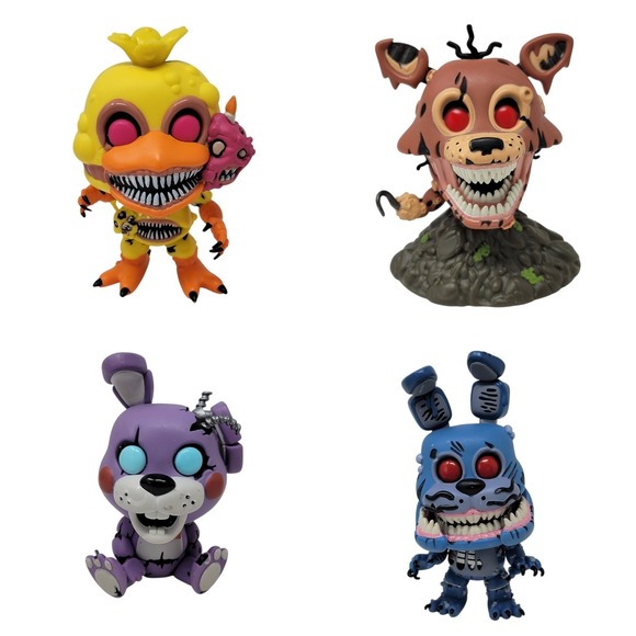 Five Nights at Freddys FNAF Funko Figure Lot of 13 Twisted Freddy Foxy Loose - Picture 11 of 16